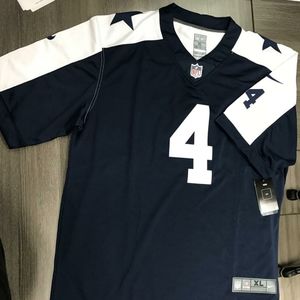Mens Dallas Cowboys Jersey #4 Dak Prescott